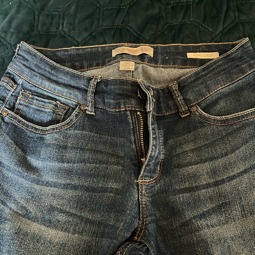 Boho Crop Jeans
